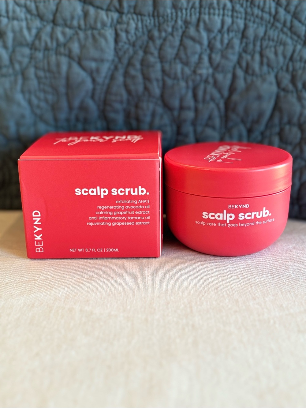 BEKYND Scalp Scrub Exfoliating AHA Hair Treatment 6.7 oz New